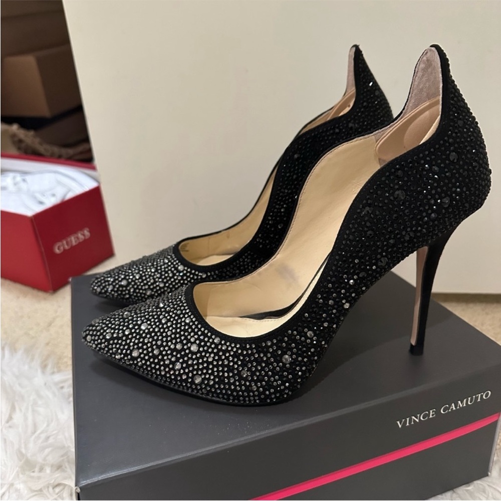 Jessica Simpson Glitter Ombré heels
